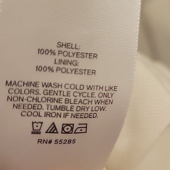 Express Asymmetrical Dress in Purple and White - Picture 10 of 10